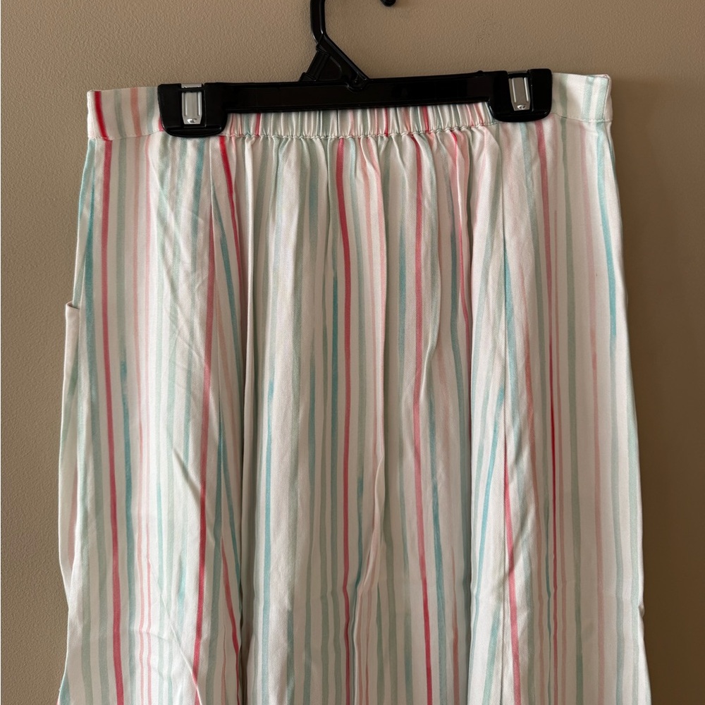 Mountain Warehouse Country to Coast Vintage Striped Button-Down Skirt - Picture 12 of 13